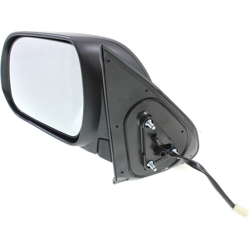 DURAFORCE Power Mirror For 2012-2015 Toyota Tacoma Manual Folding Textured Black Left
