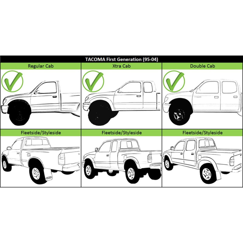 DURAFORCE Tailgate Tail Gate 6570004030 for Toyota Tacoma 1995-2004