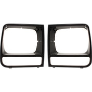 DURAFORCE Headlight Door Set For 1998-2001 Jeep Cherokee Parking Light Hole Left and Right
