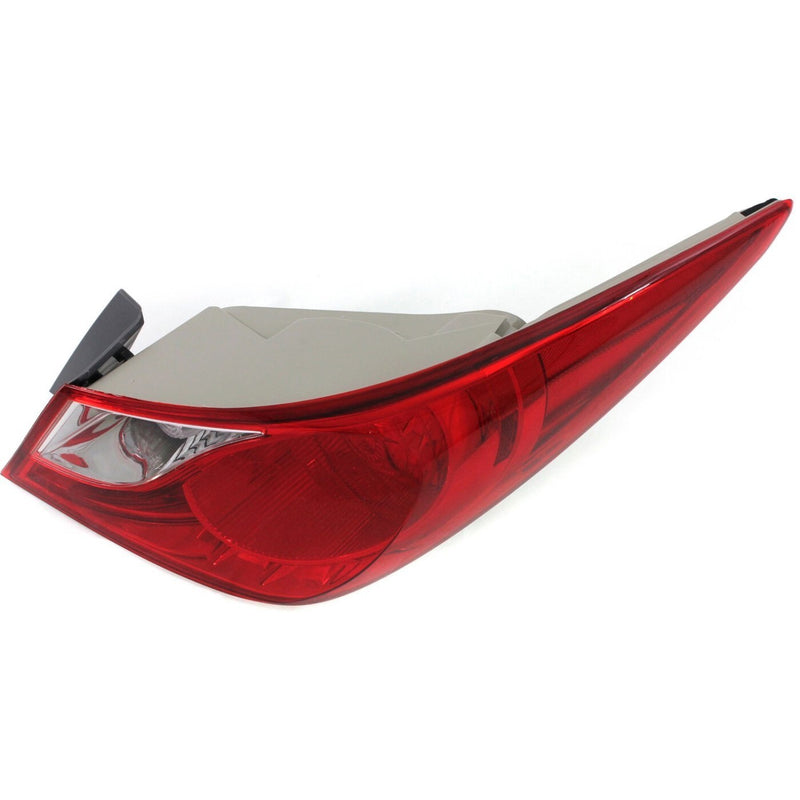 DURAFORCE Tail Light Set For 2011-14 Hyundai Sonata Left Right Outer/Body Mounted Halogen