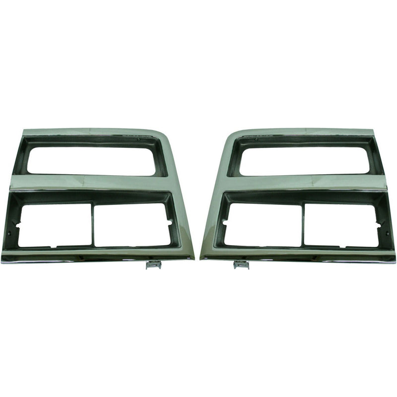 DURAFORCE Headlight Door Set For 1989-1991 Chevrolet Blazer GM2513162 GM2512161