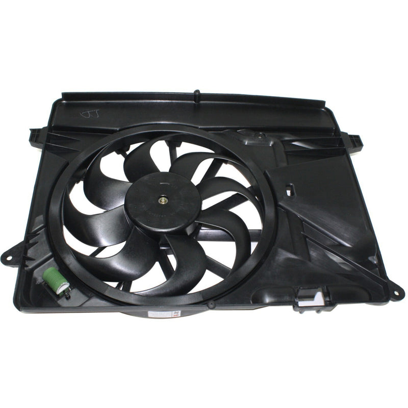 DURAFORCE Radiator Cooling Fan For 2013-2021 Buick Encore Single Fan 95026336 95301357
