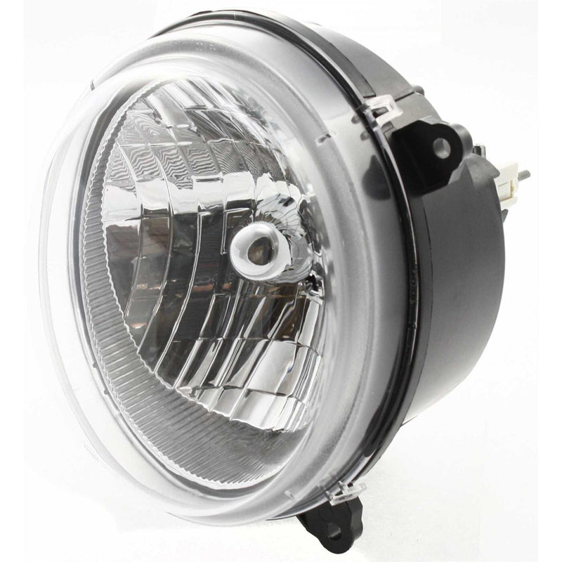 DURAFORCE Driver and Passenger Side Headlights For Jeep Liberty 2003-2004 Halogen w/ Bulbs