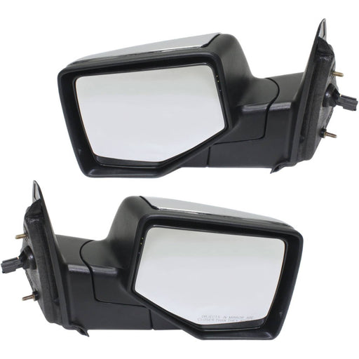 DURAFORCE Power Mirror Set Of 2 For 2006-2011 Ford Ranger Chrome Left And Right