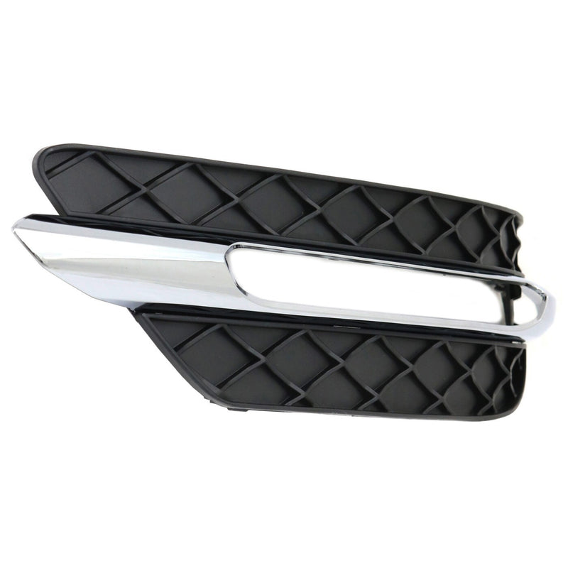 DURAFORCE Front Left Side Fog Light Trim For 2012-2015 Mercedes Benz C250 Fits C350