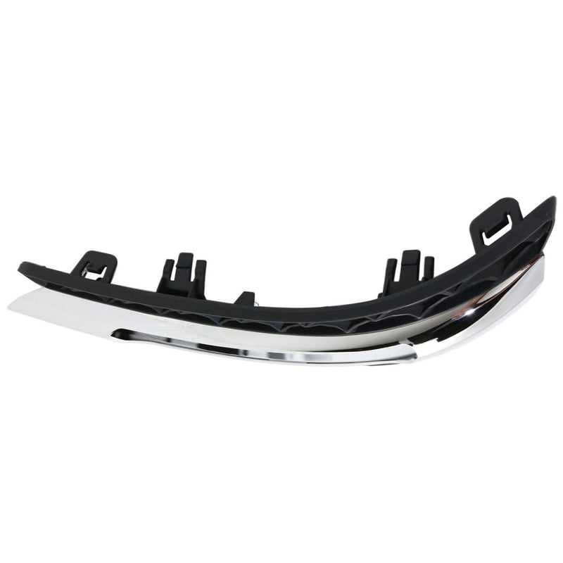 DURAFORCE Front Left Side Fog Light Trim For 2012-2015 Mercedes Benz C250 Fits C350