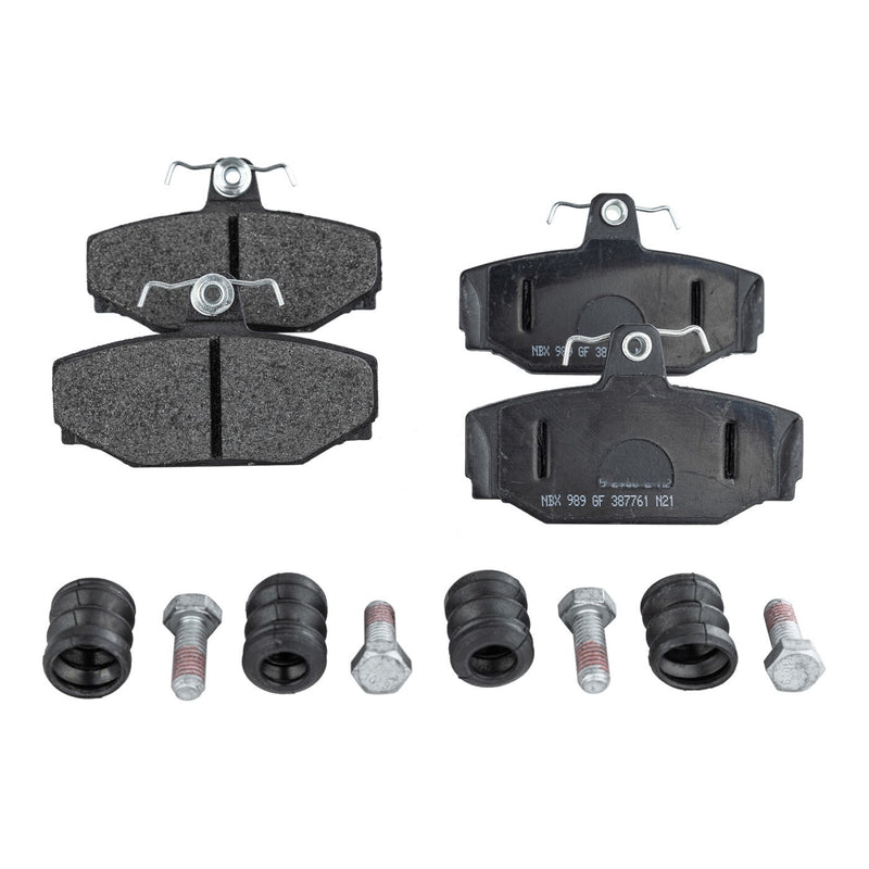 DURAFORCE Front and Rear Semi-Metallic Brake Pad Set For 1992-1997 Volvo 960 Sedan IRS