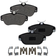 DURAFORCE Front and Rear Semi-Metallic Brake Pad Set For 1992-1997 Volvo 960 Sedan IRS
