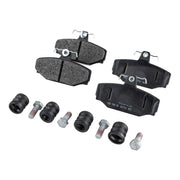 DURAFORCE Front and Rear Semi-Metallic Brake Pad Set For 1992-1997 Volvo 960 Sedan IRS