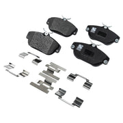 DURAFORCE Front and Rear Semi-Metallic Brake Pad Set For 1992-1997 Volvo 960 Sedan IRS