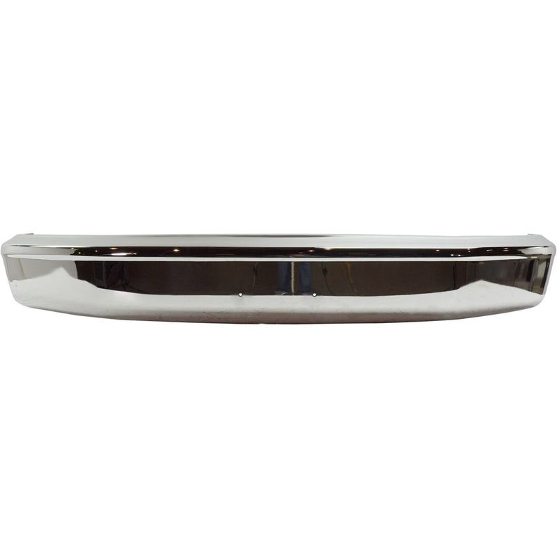 DURAFORCE Front Bumper For 1992-1996 Ford F-150 F-250 Bronco Chrome Steel Standard Type