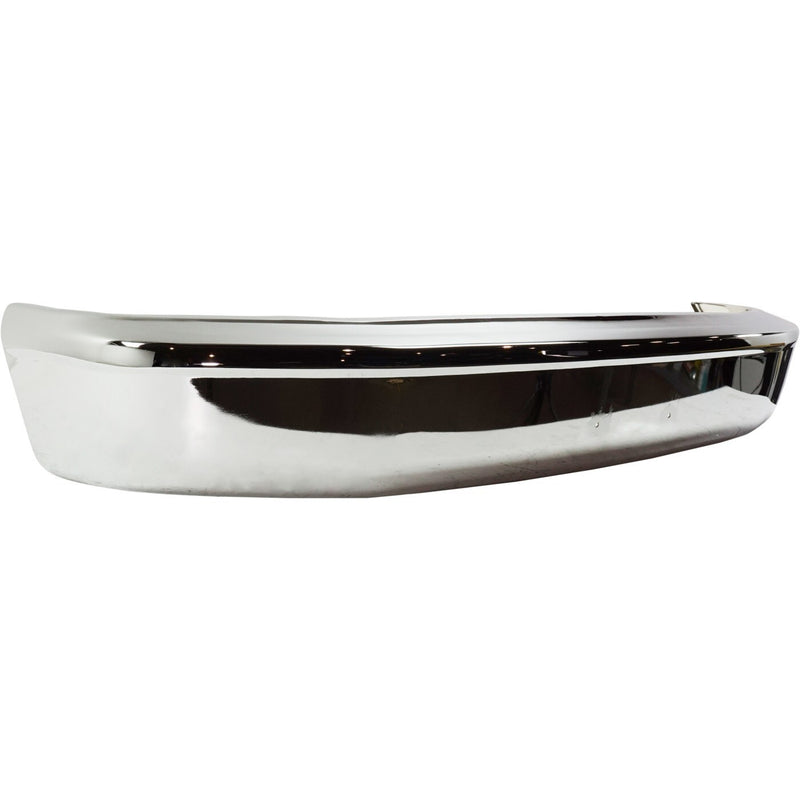 DURAFORCE Front Bumper For 1992-1996 Ford F-150 F-250 Bronco Chrome Steel Standard Type