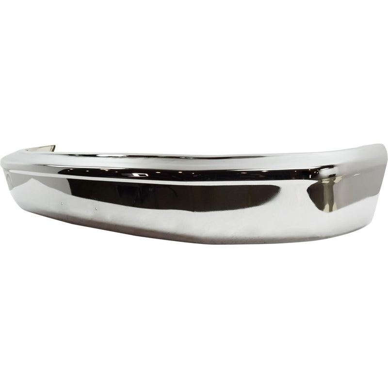 DURAFORCE Front Bumper For 1992-1996 Ford F-150 F-250 Bronco Chrome Steel Standard Type