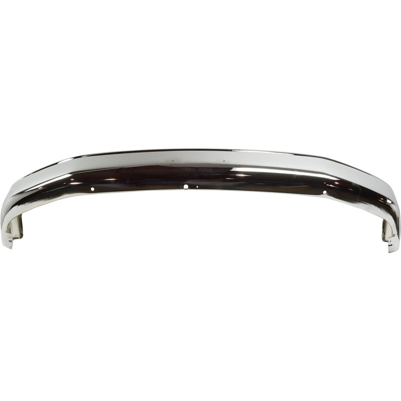 DURAFORCE Front Bumper For 1992-1996 Ford F-150 F-250 Bronco Chrome Steel Standard Type