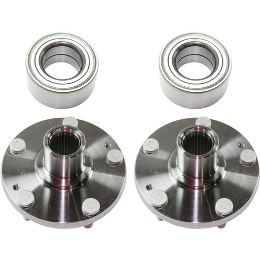 DURAFORCE Wheel Hub Kit For 14-2018 Kia Forte Front Left & Right with Bearing
