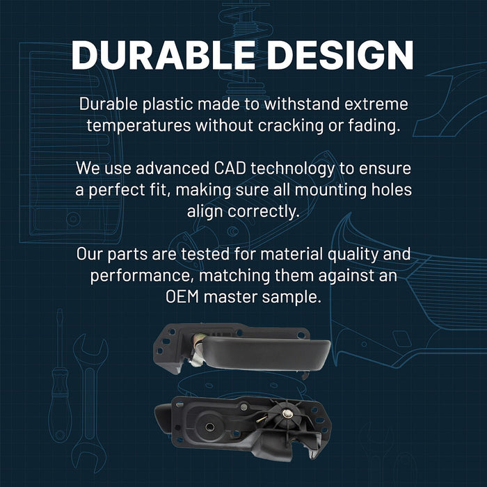 DURAFORCE New Door Handle Front Driver Left Side LH Hand Acura TL MDX 01-06 72165S3VA52ZB