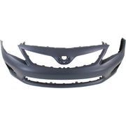 DURAFORCE Front Bumper Cover Kit with Bumper Grille For 11-13 Toyota Corolla Base CE LE