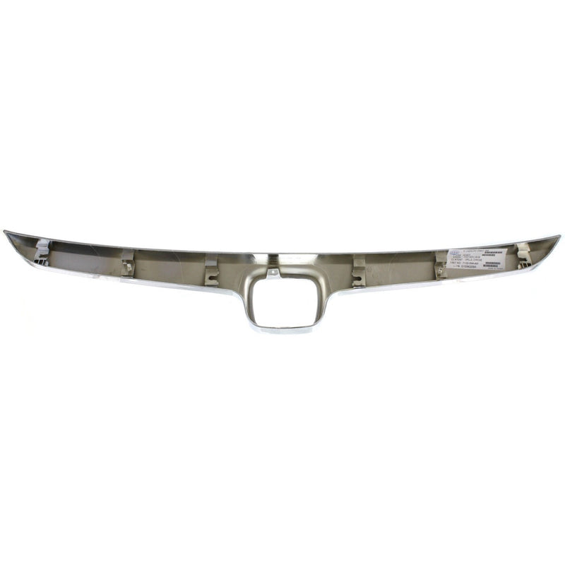 DURAFORCE Grille For 2006-2008 Honda Civic Sedan Chrome Plastic