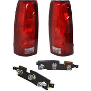 DURAFORCE Tail Light Taillight Taillamp Brakelight Lamp Driver & Passenger Side for Chevy