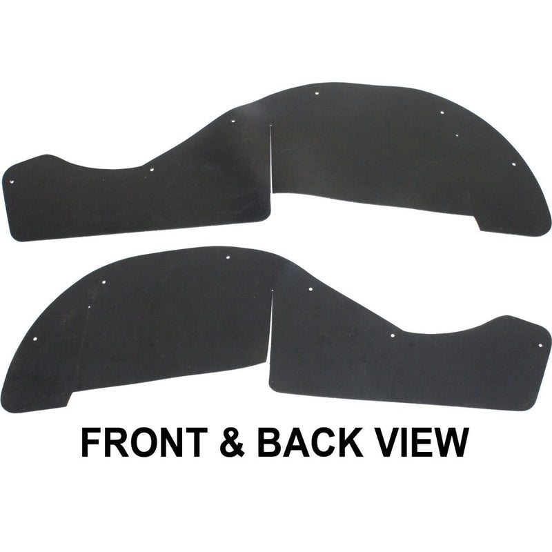 DURAFORCE Splash Shield For 94-2004 Chevrolet S10 95-2005 Blazer Front LH & RH Set of 2