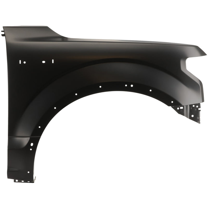DURAFORCE Right Fender For 2015-2020 Ford F-150 Primed Aluminum with Fender Flare Holes