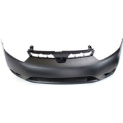 DURAFORCE Front Bumper Cover Kit For 2006-2008 Honda Civic Primed 2-Door Coupe with Fender