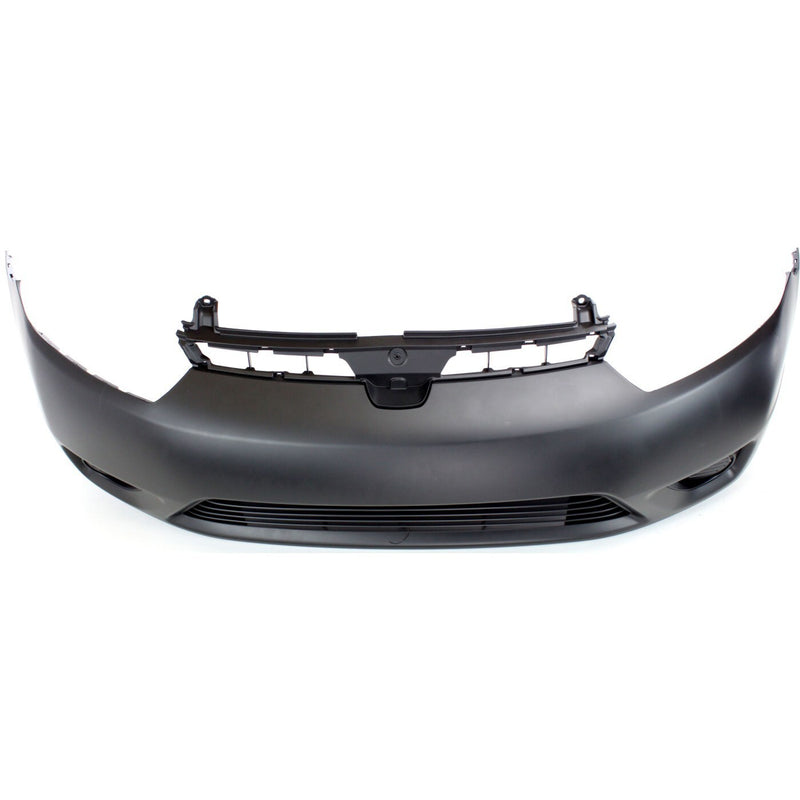 DURAFORCE Front Bumper Cover Kit For 2006-2008 Honda Civic Primed 2-Door Coupe with Fender