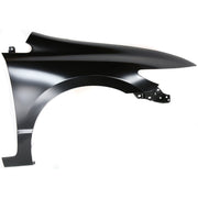 DURAFORCE Front Bumper Cover Kit For 2006-2008 Honda Civic Primed 2-Door Coupe with Fender