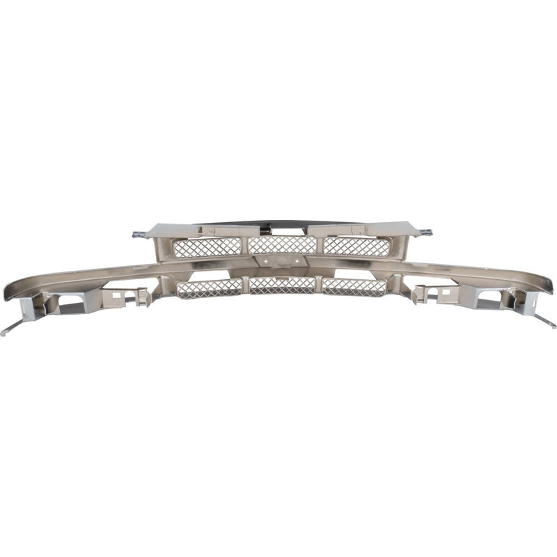 DURAFORCE Grille Assembly For 98-04 Chevy S10 98-05 Blazer Paintable Shell and mesh Insert