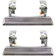 DURAFORCE Exterior Door Handle For 1975-1979 Ford F-150 Left and Right Side Chrome