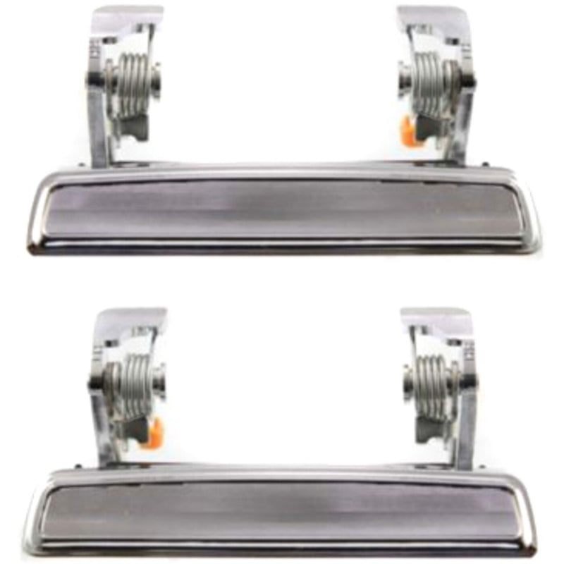DURAFORCE Exterior Door Handle For 1975-1979 Ford F-150 Left and Right Side Chrome