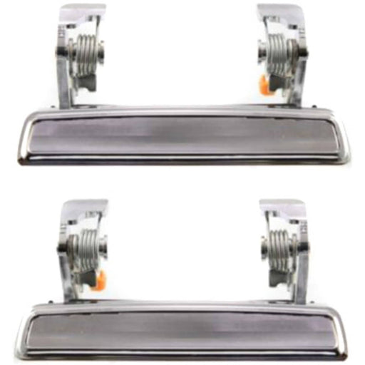 DURAFORCE Exterior Door Handle For 1975-1979 Ford F-150 Left and Right Side Chrome