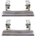 DURAFORCE Exterior Door Handle For 1975-1979 Ford F-150 Left and Right Side Chrome