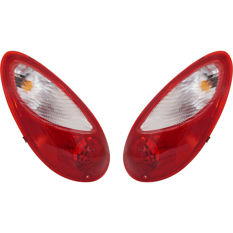 DURAFORCE Set of 2 Tail Light For 2006-2009 Chrysler PT Cruiser LH & RH w/ Bulb(s)