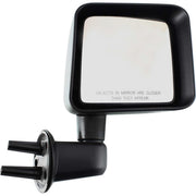 DURAFORCE Mirror For 2007-2010 Jeep Wrangler (JK) Right Manual Folding Textured Black