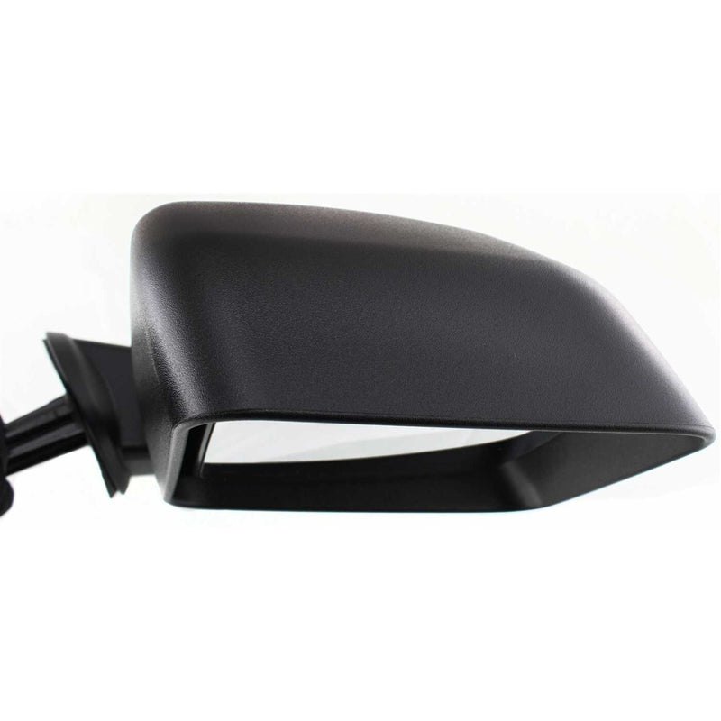DURAFORCE Mirror For 2007-2010 Jeep Wrangler (JK) Right Manual Folding Textured Black