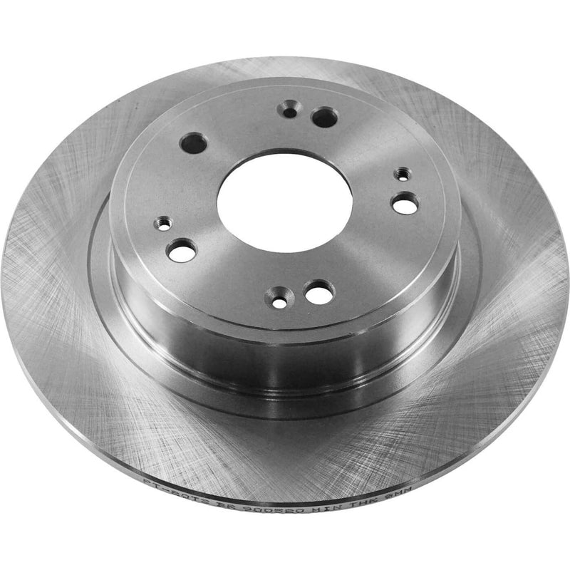 DURAFORCE Front and Rear Brake Disc and Pad Kit For 2008-10 Honda Accord Ceramic