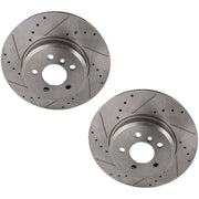 DURAFORCE Front Brake Disc Rotors for 535 BMW 640i xDrive Gran Coupe 535d ActiveHybrid 5