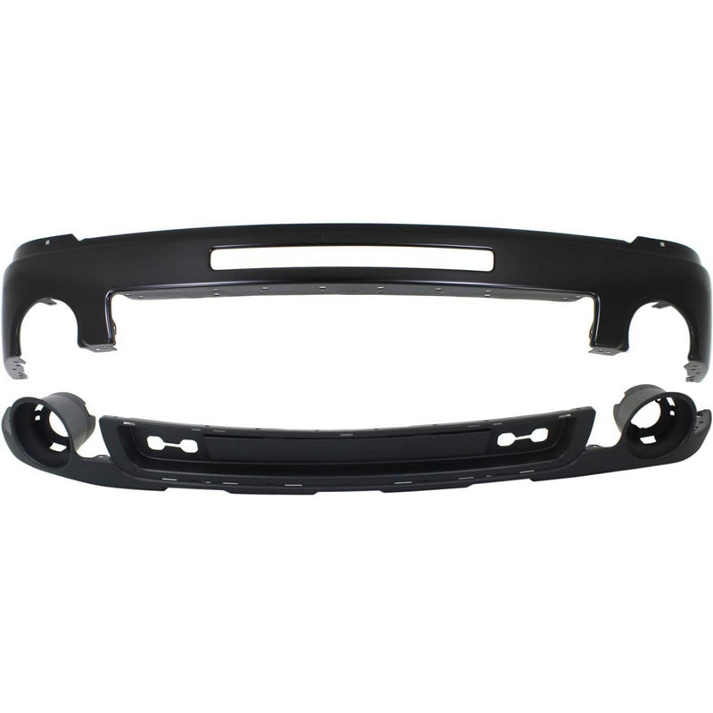 DURAFORCE Front Bumper Kit For 2007-2013 GMC Sierra 1500 Truck Denali Model With Valance