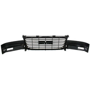 DURAFORCE Grille 03-15 For GMC Savana 2500/3500 Chrome Shell w/ Black Insert Composite HL