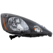 DURAFORCE Left & Right Side Headlights For Honda Fit 2009-2014 Halogen w/ Bulbs Base DX LX
