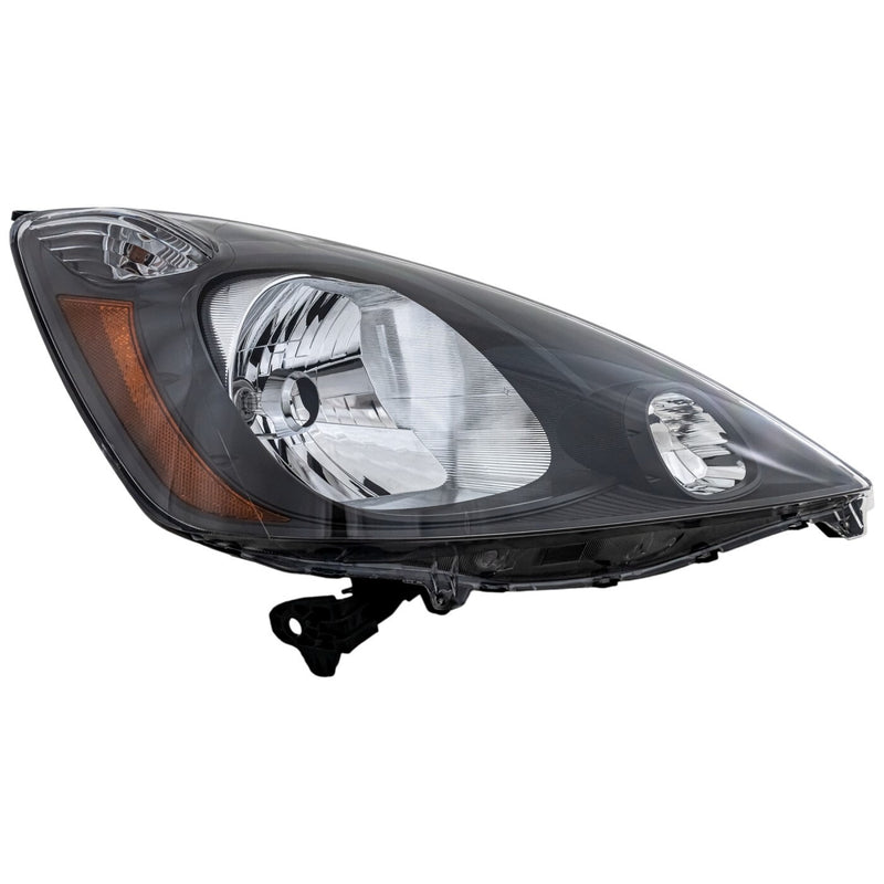 DURAFORCE Left & Right Side Headlights For Honda Fit 2009-2014 Halogen w/ Bulbs Base DX LX