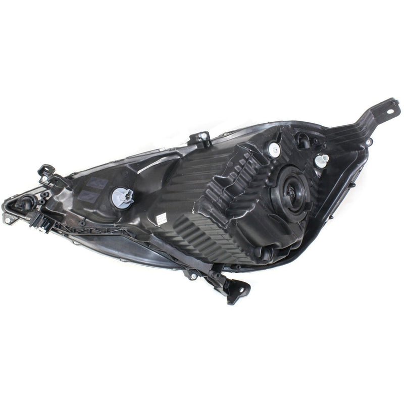DURAFORCE Left & Right Side Headlights For Honda Fit 2009-2014 Halogen w/ Bulbs Base DX LX