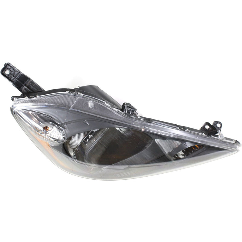 DURAFORCE Left & Right Side Headlights For Honda Fit 2009-2014 Halogen w/ Bulbs Base DX LX