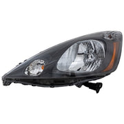 DURAFORCE Left & Right Side Headlights For Honda Fit 2009-2014 Halogen w/ Bulbs Base DX LX