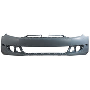 DURAFORCE Front Bumper Cover For 2010-2014 Golf Jetta Wagon Primed With Fog Light Holes