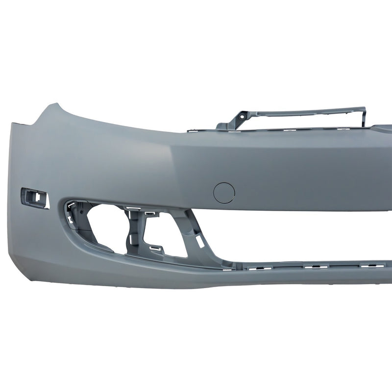 DURAFORCE Front Bumper Cover For 2010-2014 Golf Jetta Wagon Primed With Fog Light Holes