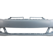 DURAFORCE Front Bumper Cover For 2010-2014 Golf Jetta Wagon Primed With Fog Light Holes