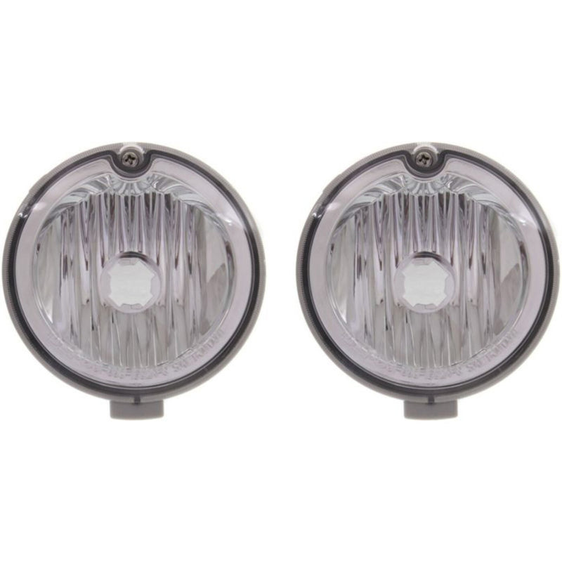 DURAFORCE Front Fog Light Set For 01-03 Ford Windstar 02-05 Thunderbird 04-07 Freestar 2Pc