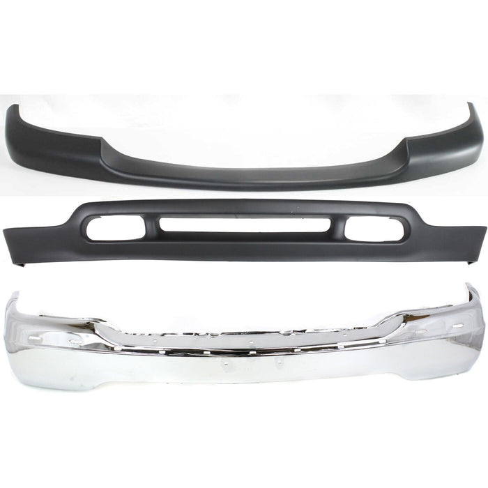 DURAFORCE Bumper Kit For 1999-2002 GMC Sierra 1500 2000-2006 GMC Yukon XL 1500 Front